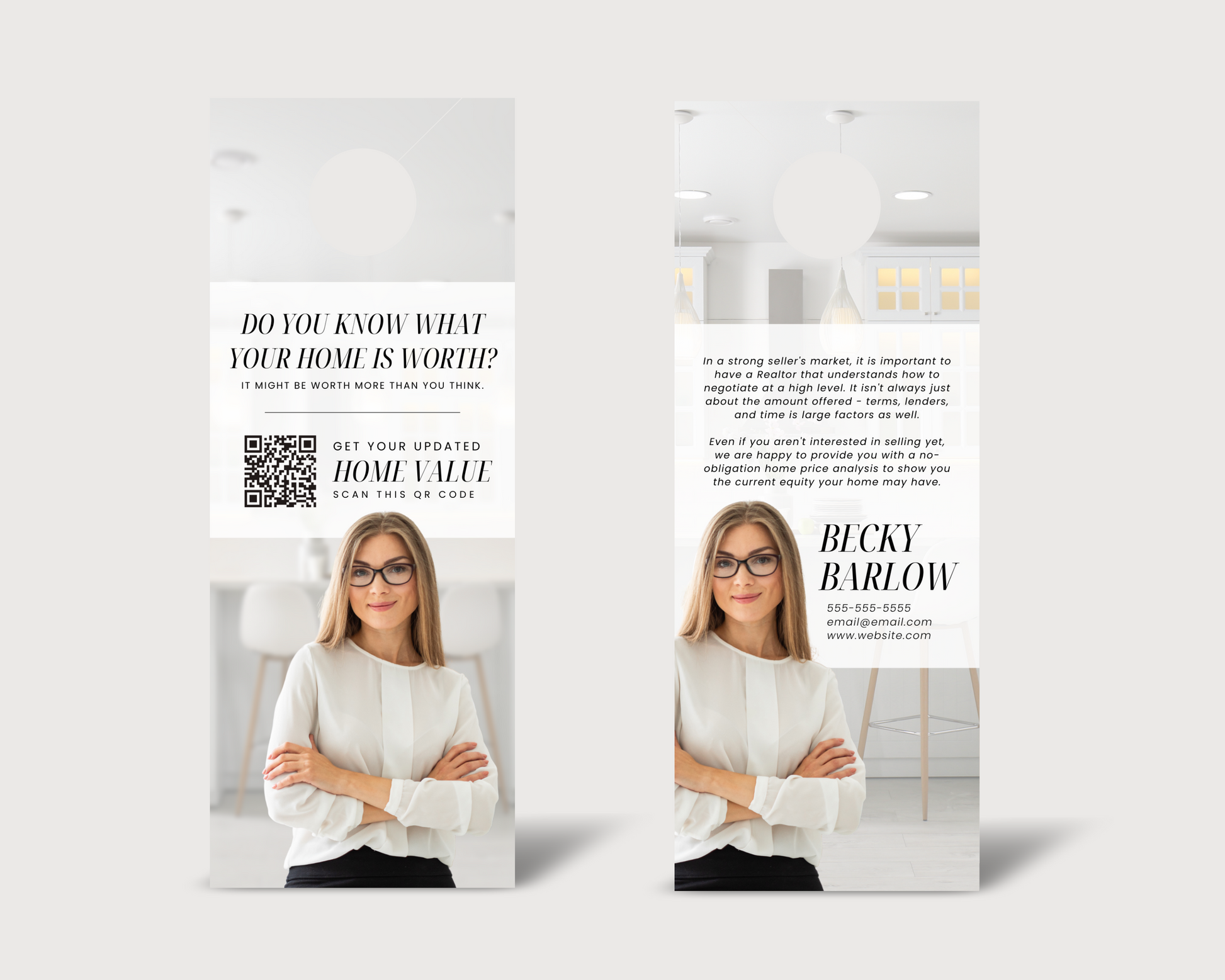 Real Estate Template – CMA Door Hanger