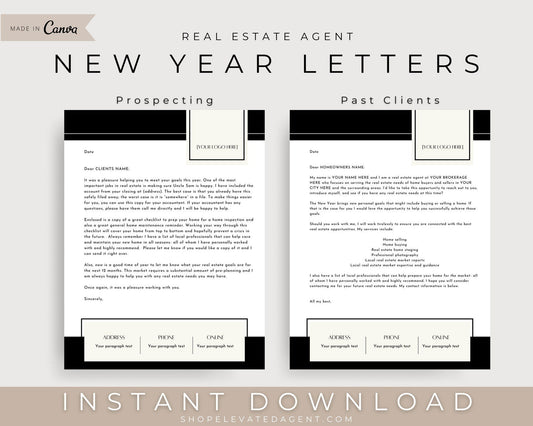 New Year Letter, Real Estate Letter, Seller Prospecting Letter, Real Estate Templates, Real Estate Marketing, Realtor Letter, Farming Letter, New Year Letter, Seller Prospecting Letter #3, Real Estate Letter Template, Real Estate Marketing, Realtor Prospecting Letter, Farming Letter