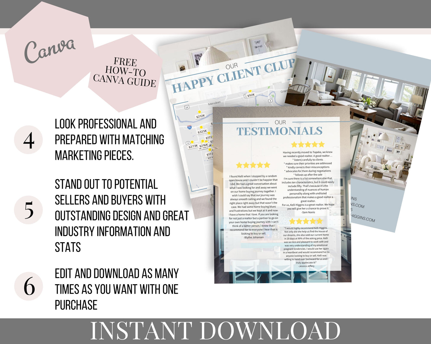 Pre-Listing Presentation Packet - Luxe