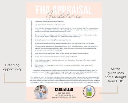 Real Estate FHA Flyer