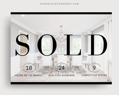 Real Estate Template – Just Sold Postcard