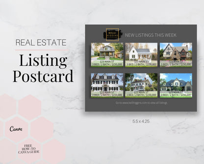 Real Estate Template – Listing Postcard