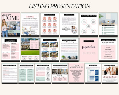 Buyer and Seller Presentation Bundle - Playful Design Style