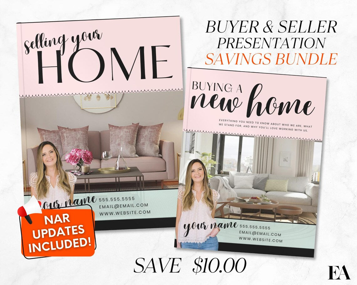 Buyer and Seller Presentation Bundle - Playful Design Style