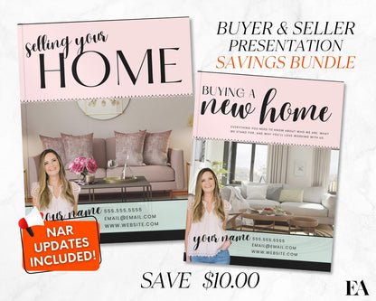 Buyer and Seller Presentation Bundle - Playful Design Style