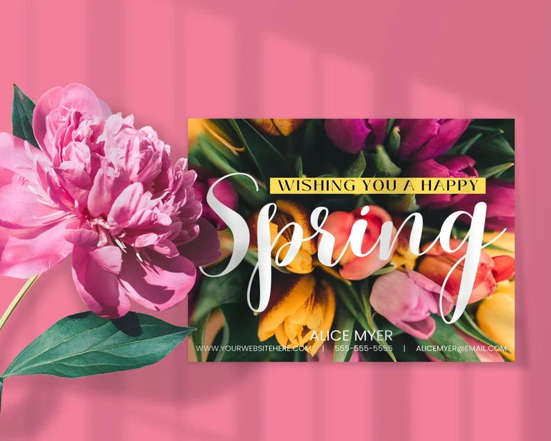 Spring Postcard 4 - Real Estate Template