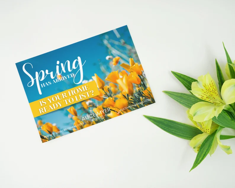 Spring Postcard 5 - Real Estate Template