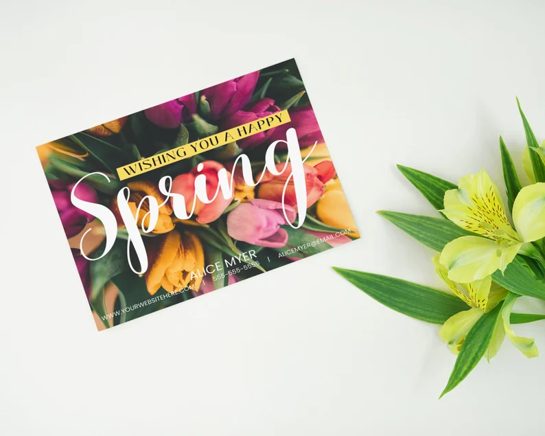 Spring Postcard 4 - Real Estate Template