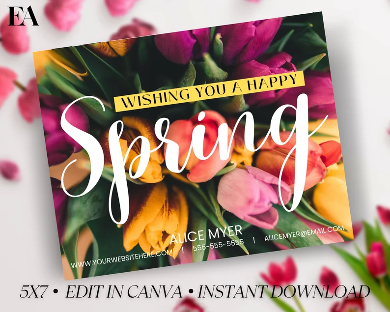 Spring Postcard 4 - Real Estate Template