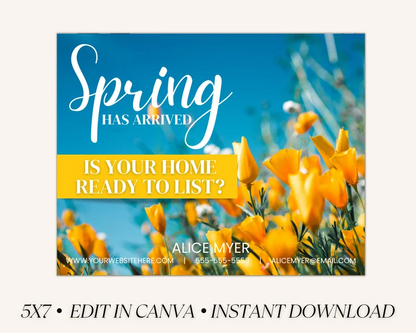 Spring Postcard 5 - Real Estate Template