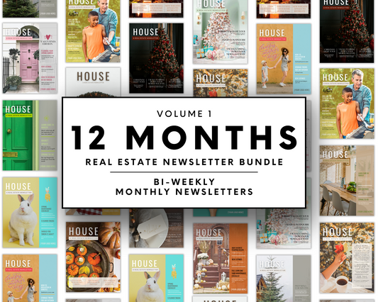 2023 Real Estate Newsletter Bundle - 8.5 x 11